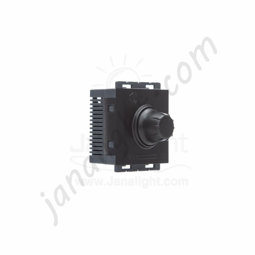 OSA فوليوم صوت 700 وات اسود osa Socket Dimmers 700w For sound black